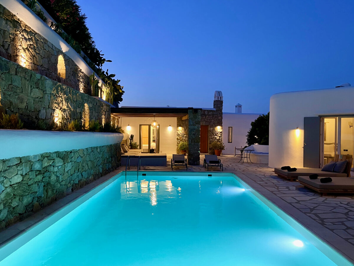 luxury villas psarou mykonos