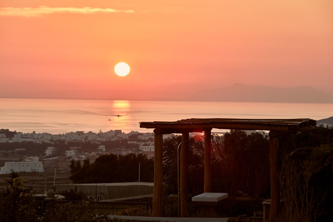 tinos private estate sundown