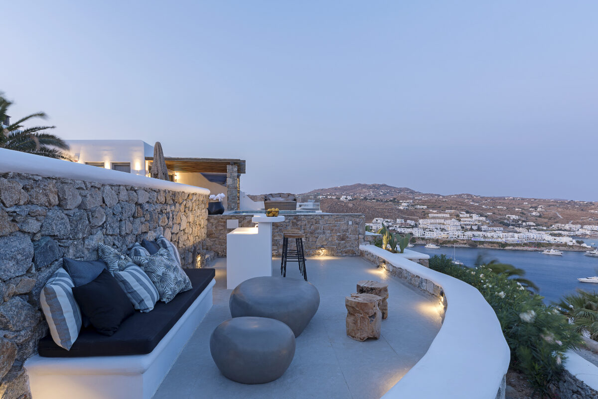 mykonos luxury villas psarou