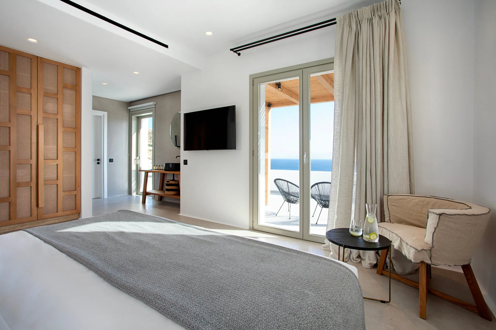 rooms white villa super paradise