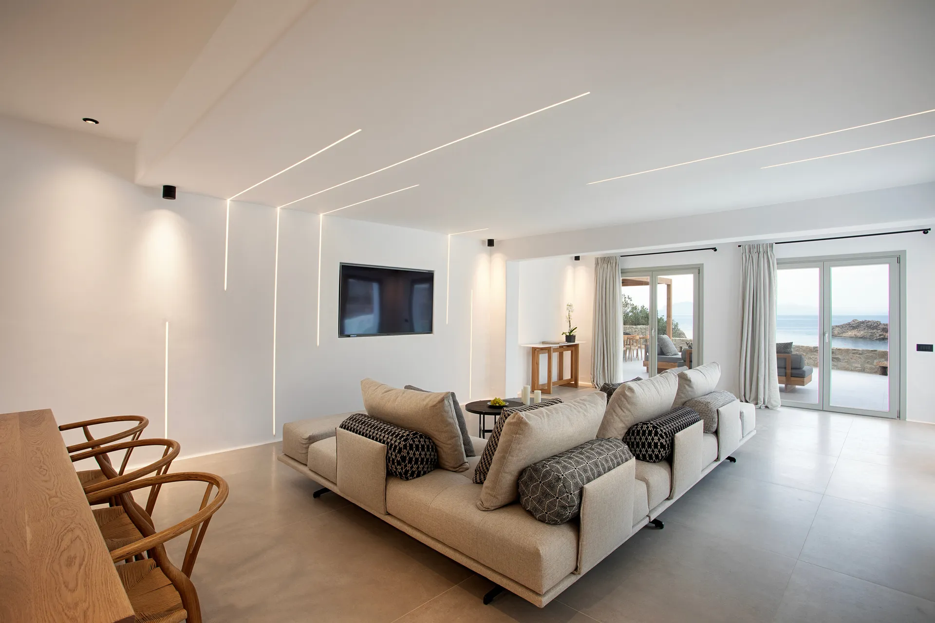 white villa super paradise interior