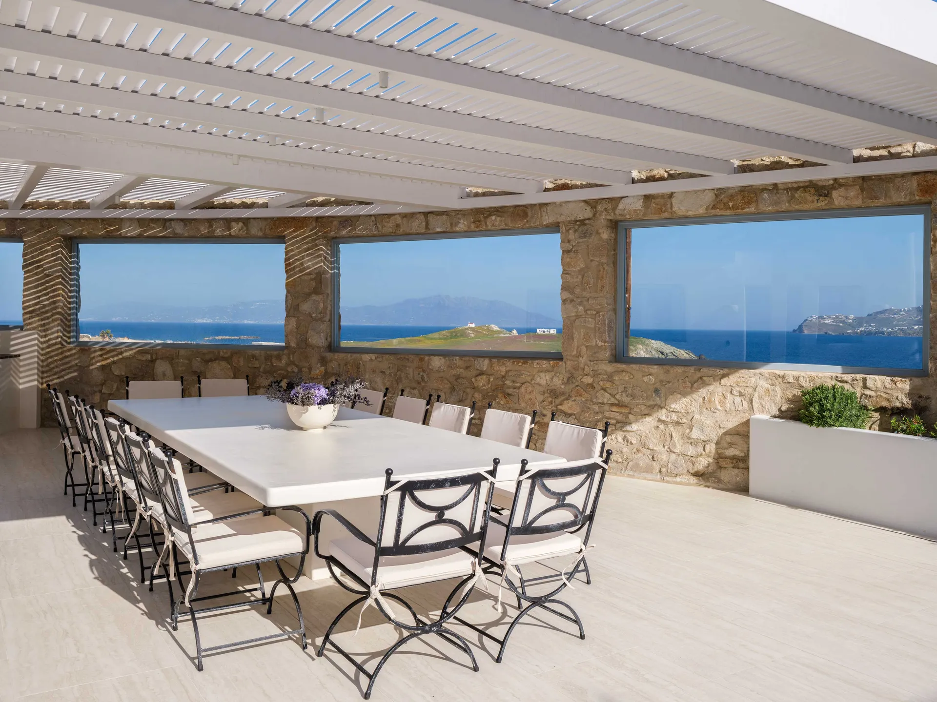 villa label kanalia mykonos terrace