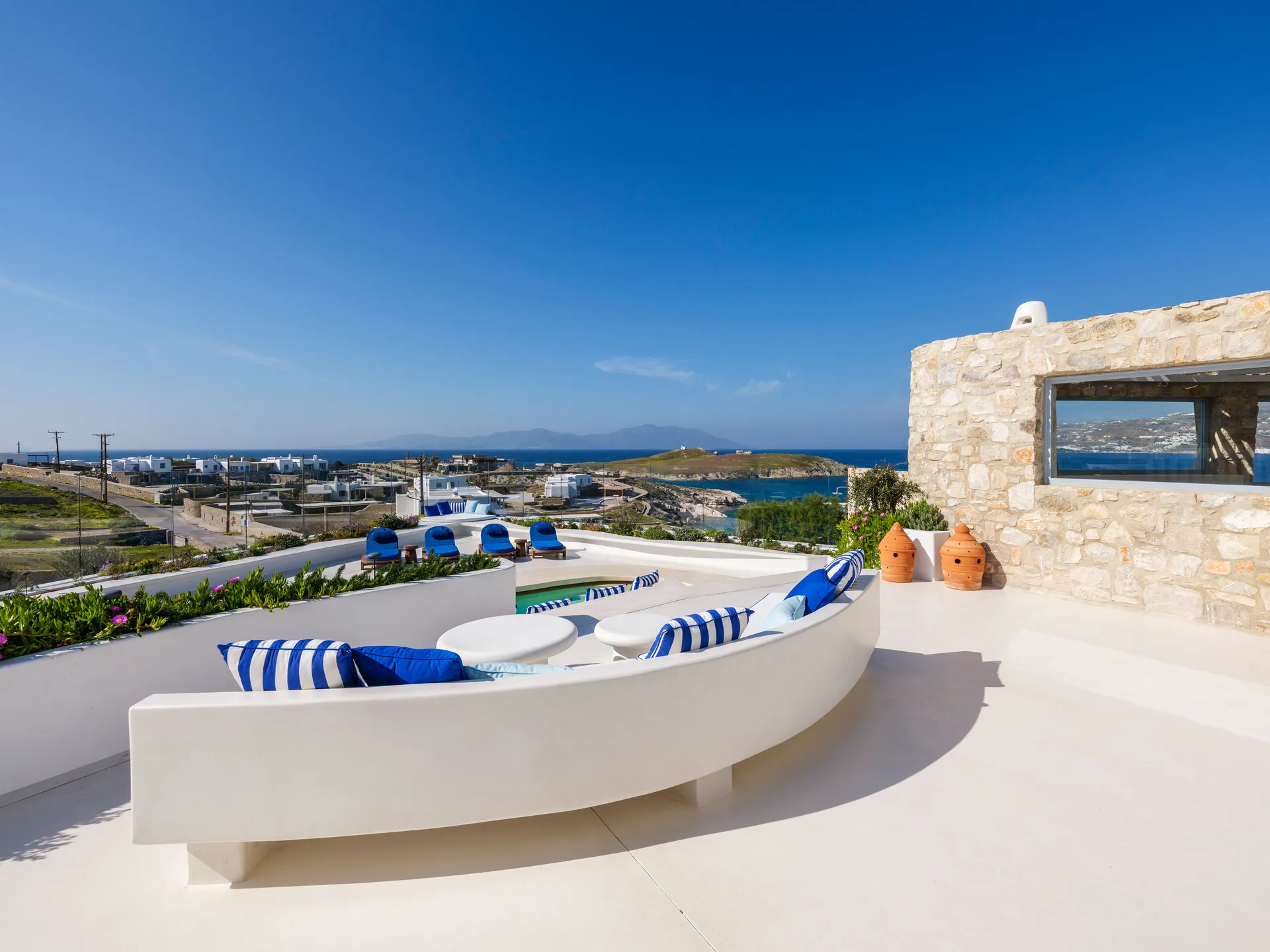 villa label kanalia mykonos views