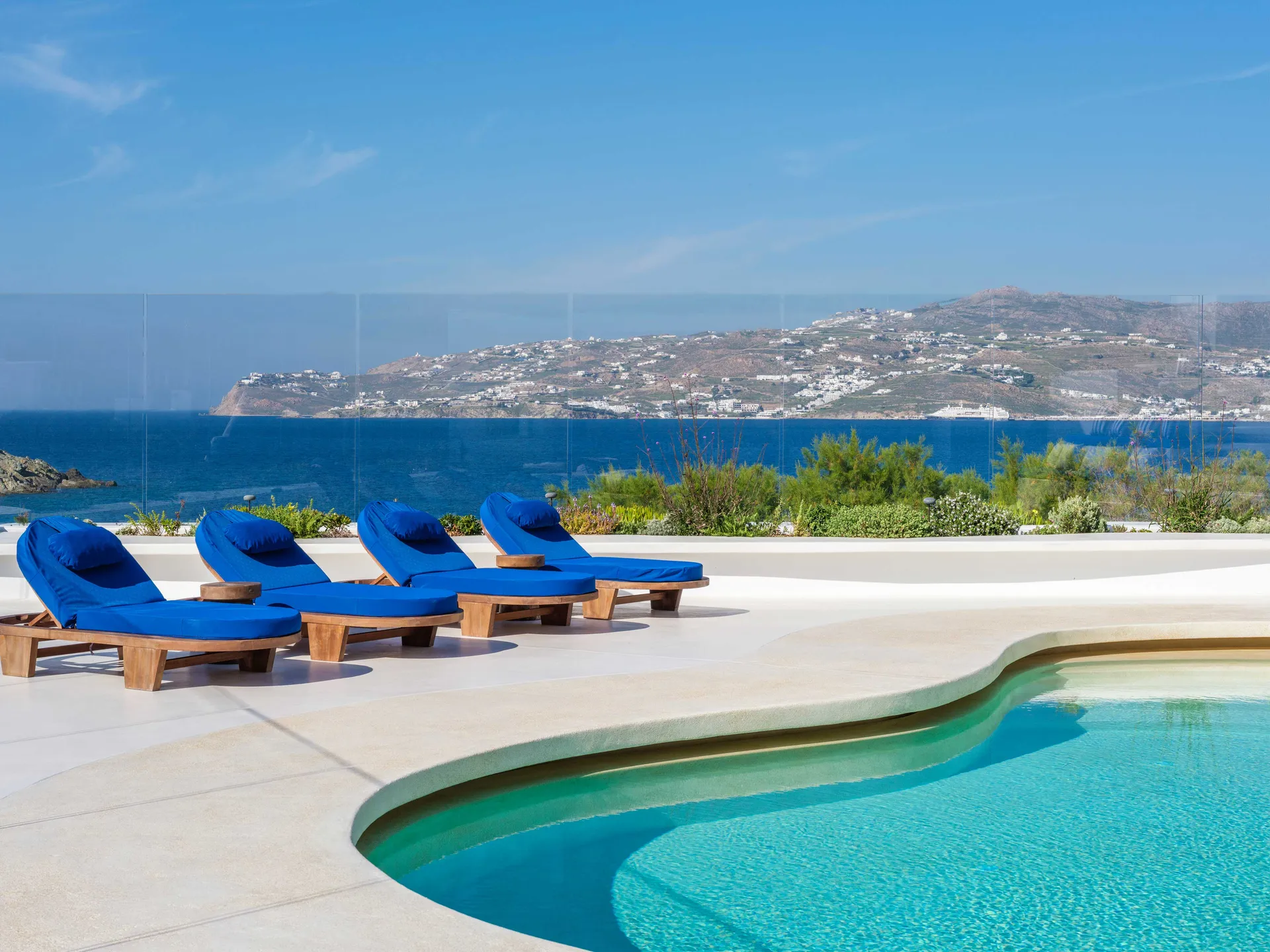 villa label kanalia mykonos pool