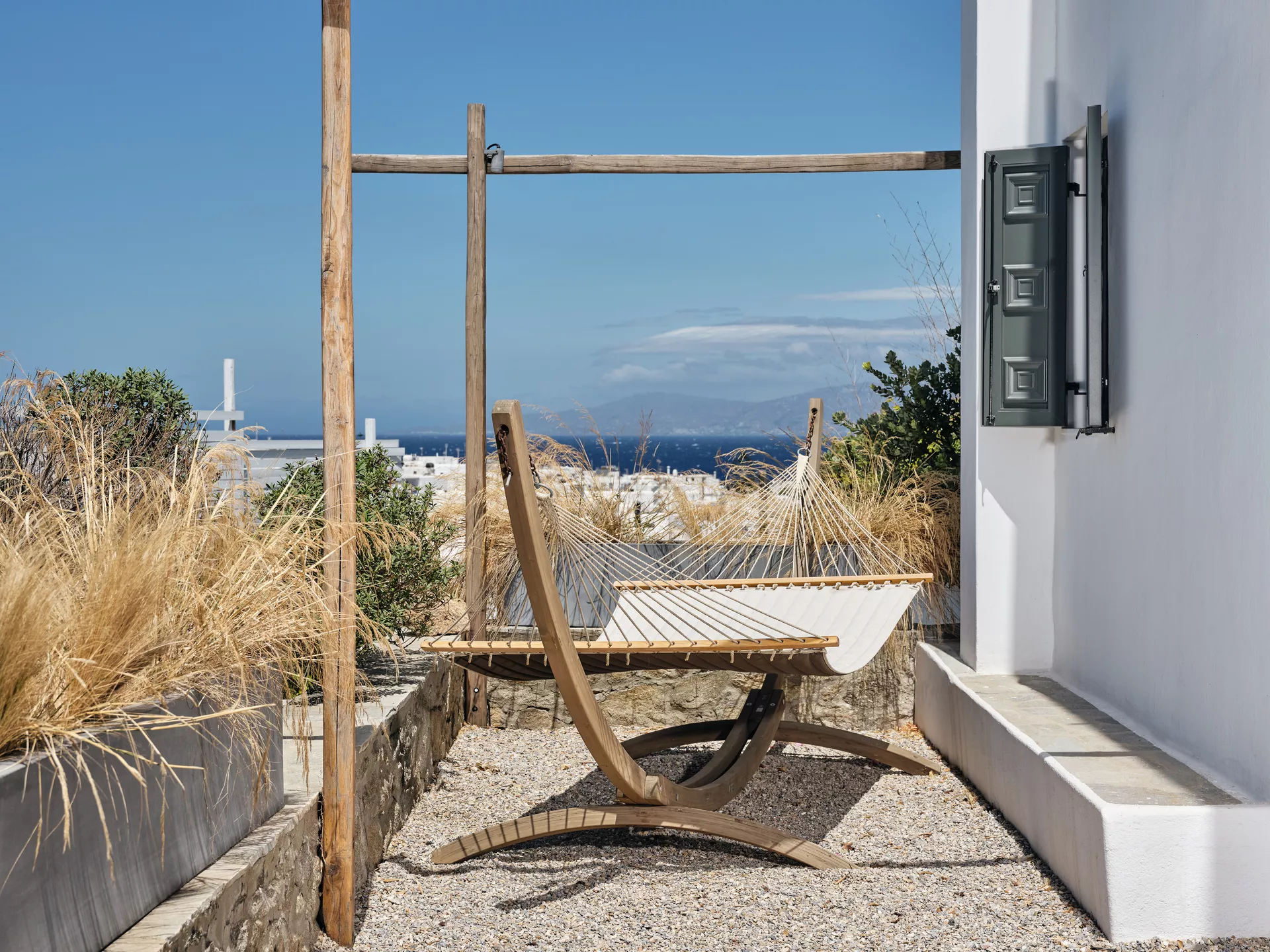 chora boutique villa terrace