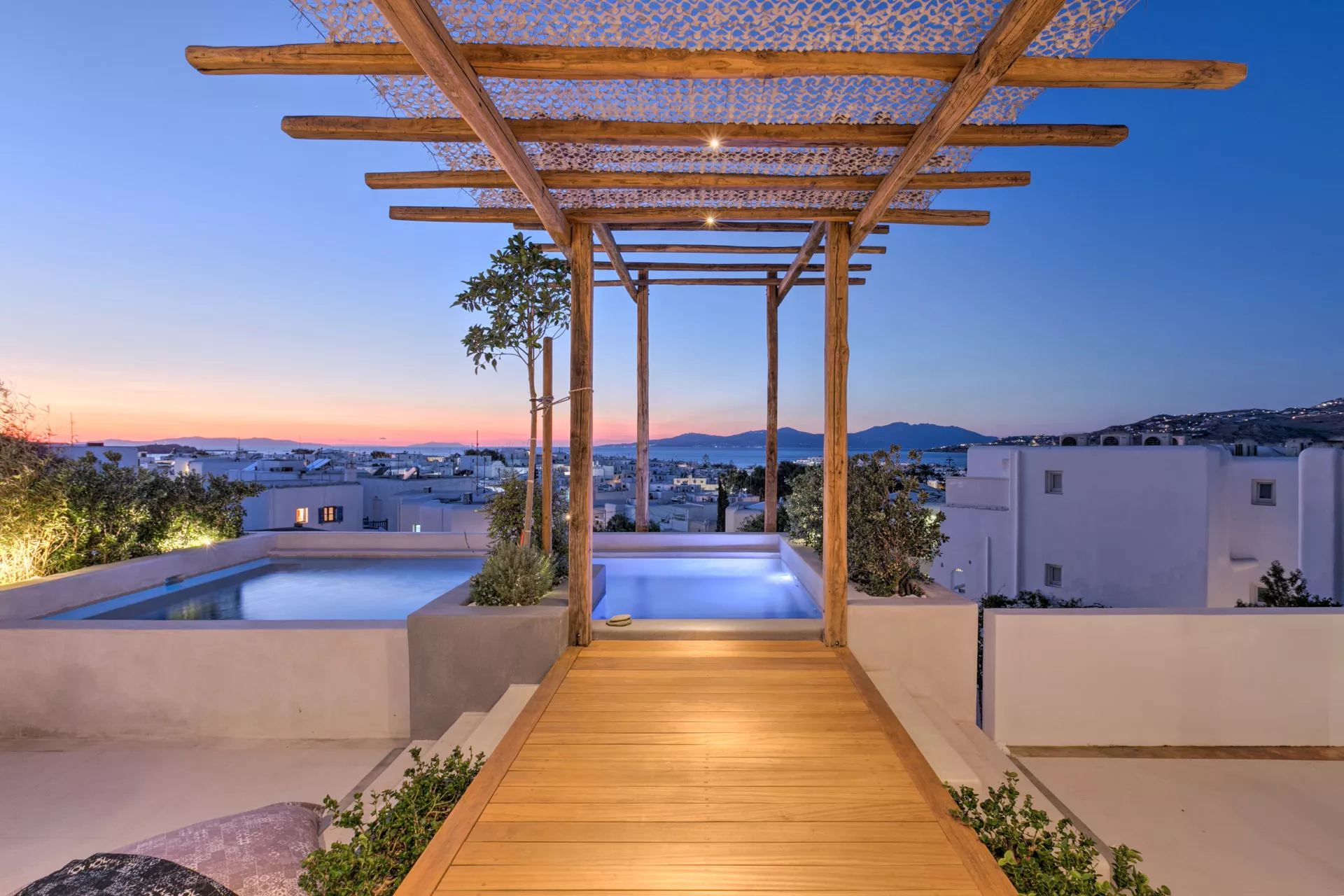 chora boutique villa sea views