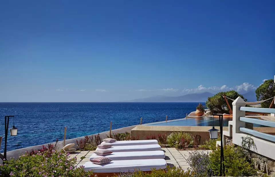 waterfront villa mykonos town