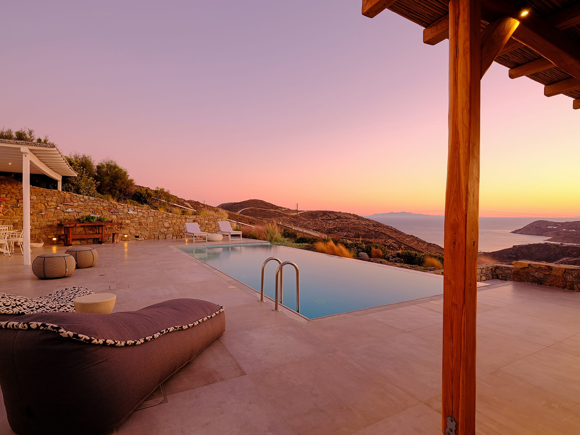 villas for groups mykonos