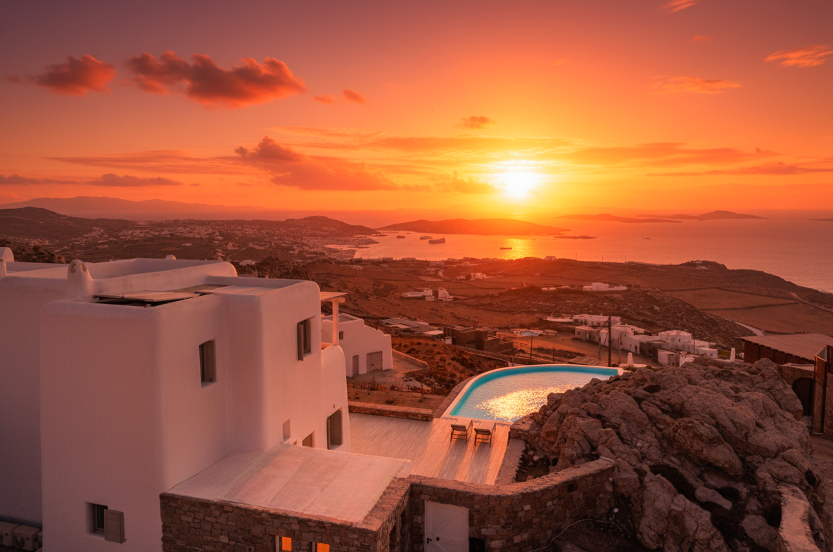 mykonos 6 bedroom villa