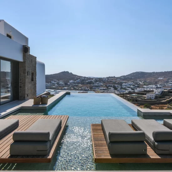 luxury villas Ornos mykonos