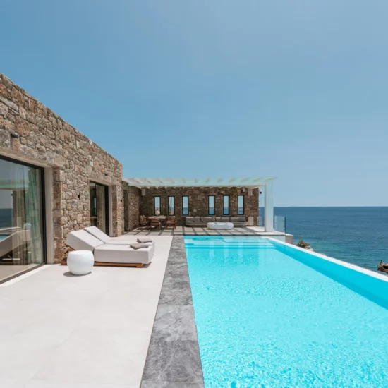 mykonos villas seafront
