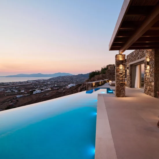 mykonos villas 20 people